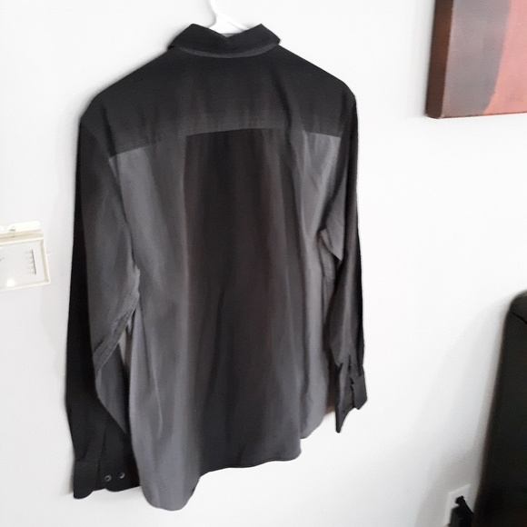 Calvin Klein Mens Medium Button Down Shirt - Picture 6 of 8